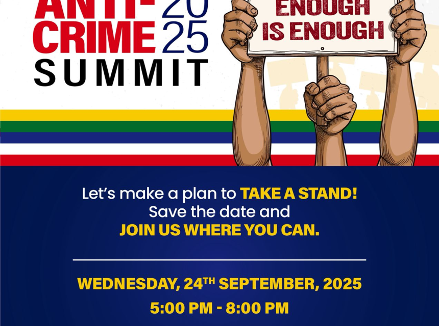 Anti-Crime Summit Invitation 