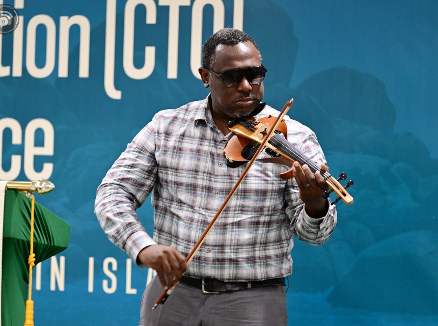 Kyle Moses at CTO ceremony