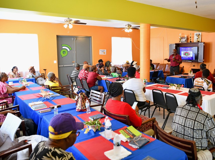 Fire Safety Awareness Presented to Senior Citizens 2