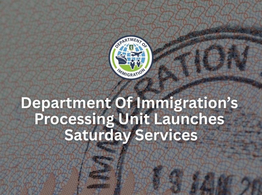 Press Release Thumbnail - Immigration Department Launches Saturday Services