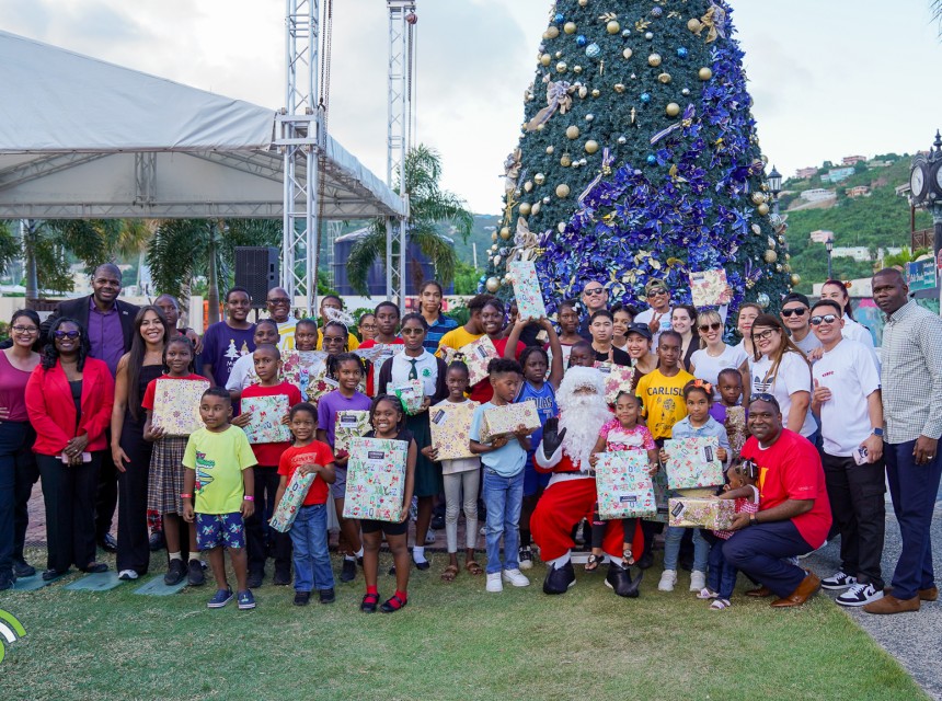 Florida-Caribbean Cruise Association Partners with Government of the Virgin Islands for Holiday Gift Project.P1