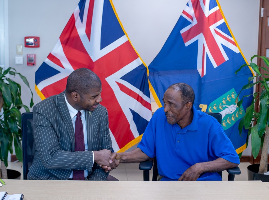 Contract Signed for the Construction of Retaining Walls, Road Pavement and Drainage at Sabbath Hill P4