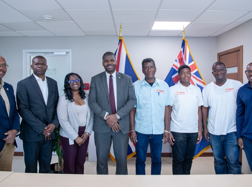 Contract Signed for the Installation of a Sewerage Gravity Main Line from Parham Town to Long Swamp P1