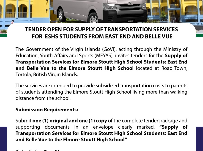  Supply of Transportation Services for ESHS Students from East End and Belle Vue