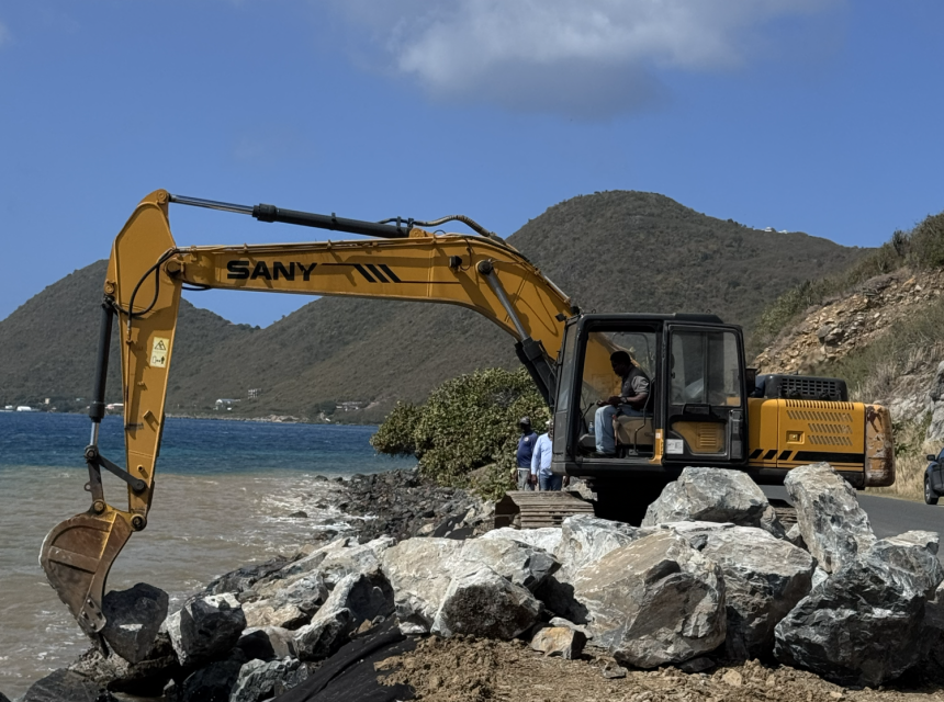 Work Begins on the Sir Francis Drakes Highway from Fort Recovery to Cox Heath Photo 2