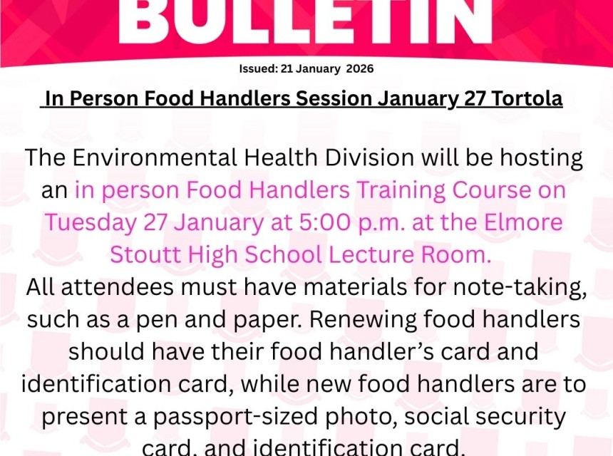 20260121 January Food Handlers