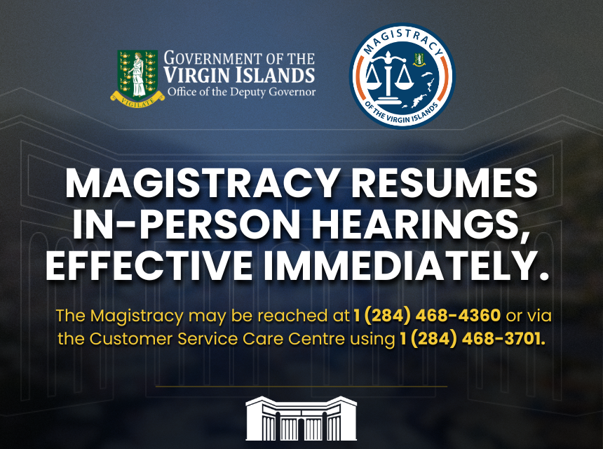 Magistracy Resumes In-Person Hearings