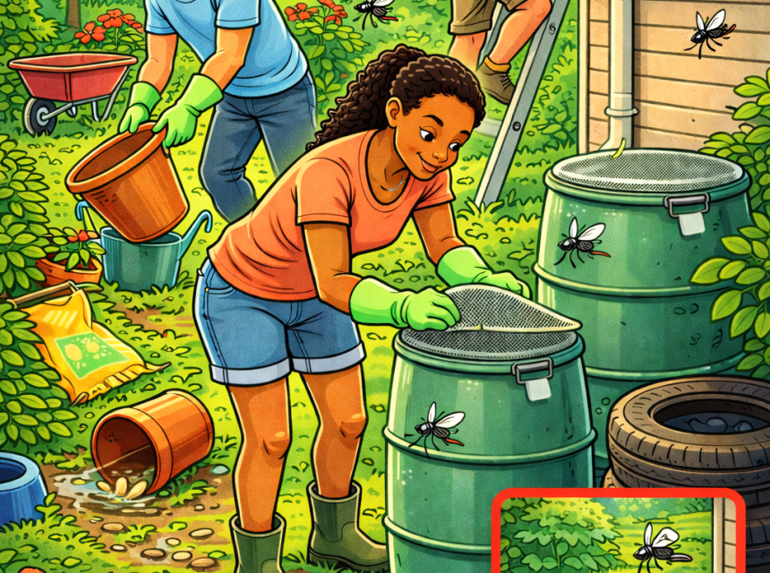  Reduce Mosquito Breeding After Heavy Rainfall