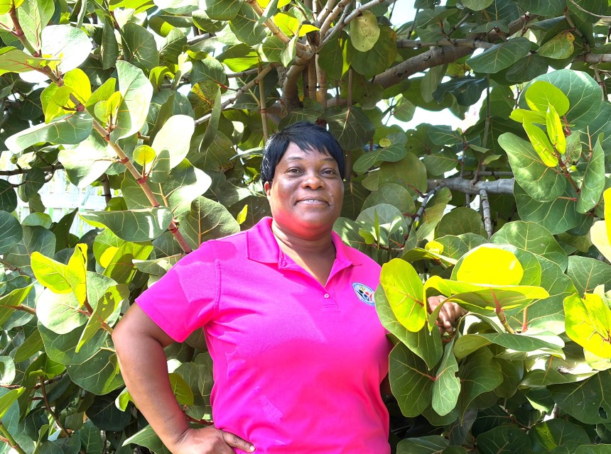 Caregiver Sharon Ellis