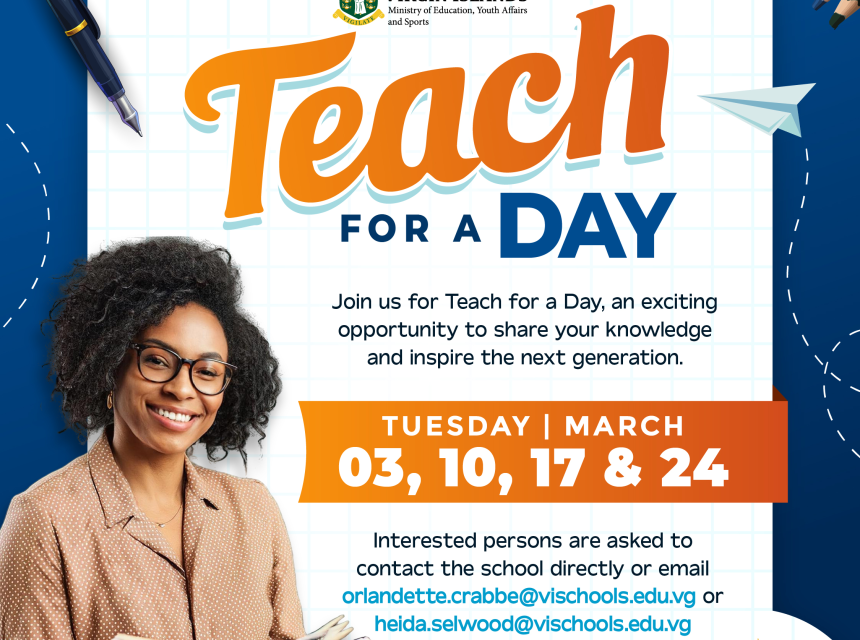 Teach For A Day 2026 Flyer