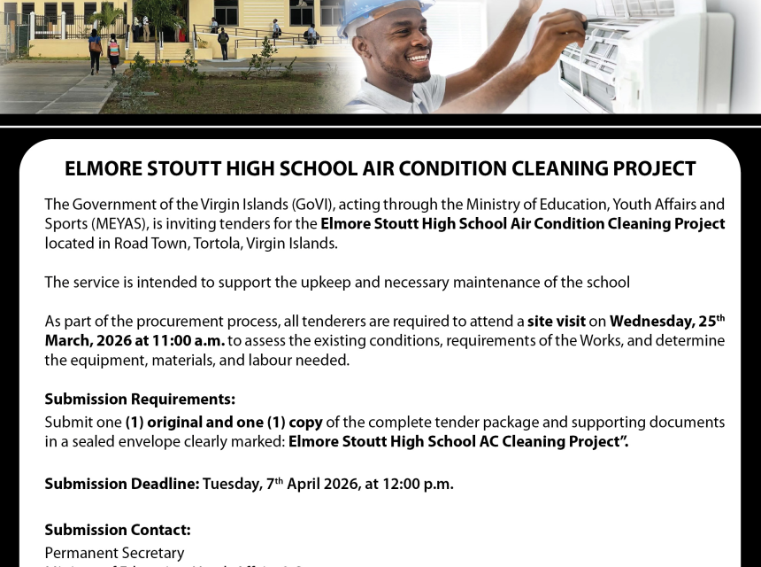 Elmore Stoutt High School Air Condition Cleaning Project