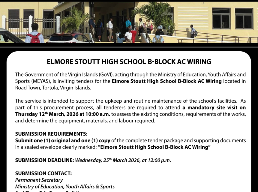 Elmore Stoutt High School B-Block AC Wiring