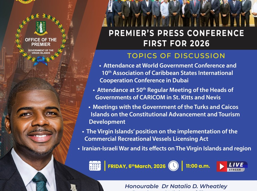 Premier Press Conference  First for 2026