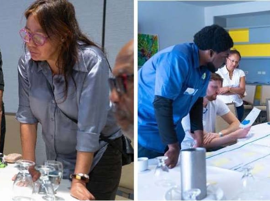 VI Delegation Participates in Workshop on Building Climate-Resilient