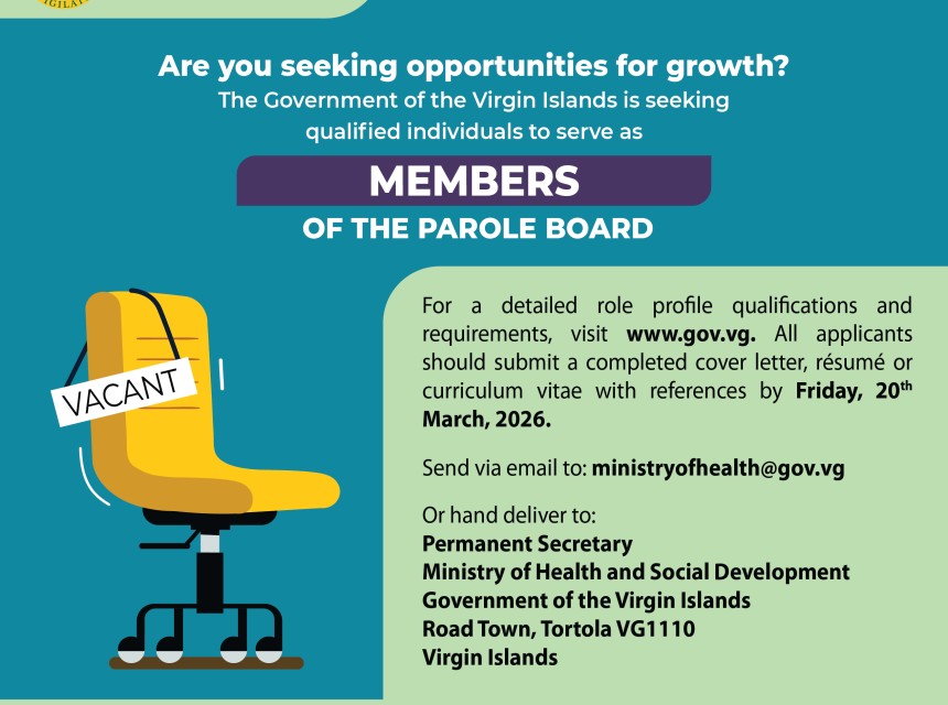 Vacancy Notice Parole Board E Flyer