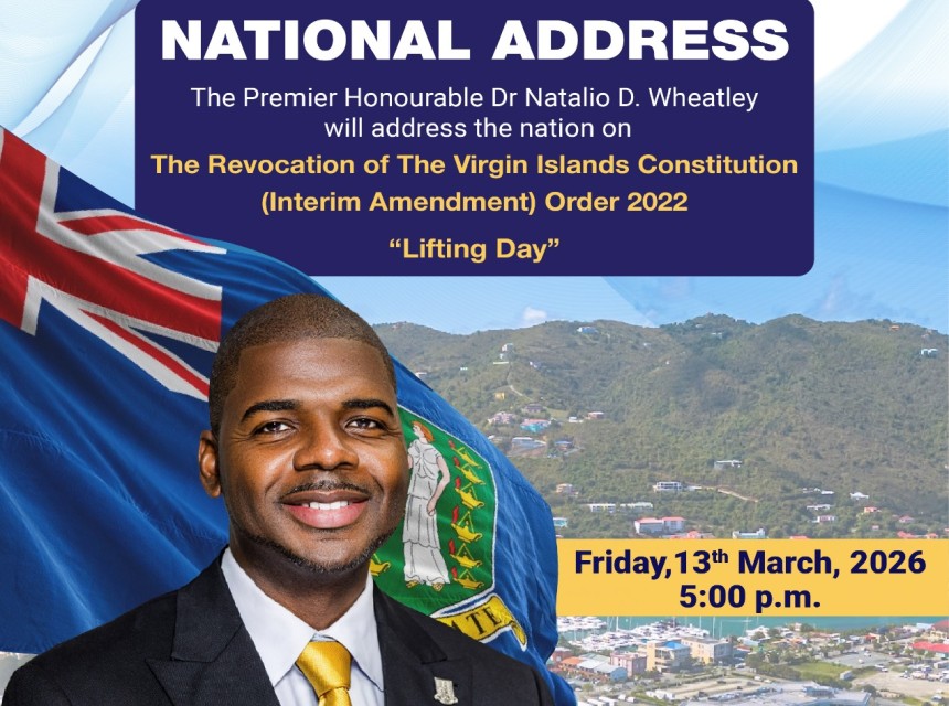 The Revocation of the Virgin Islands Constitution Interim Amendment Order 2022 “Lifting Day”