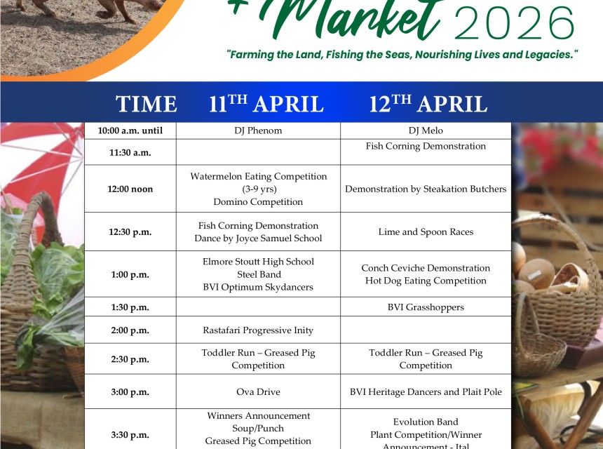 Activities for 2026 Ag Exh + Mar