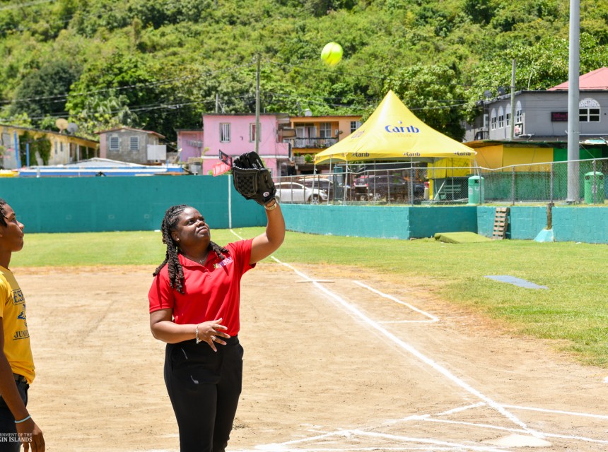Hon. de Castro with Softball 